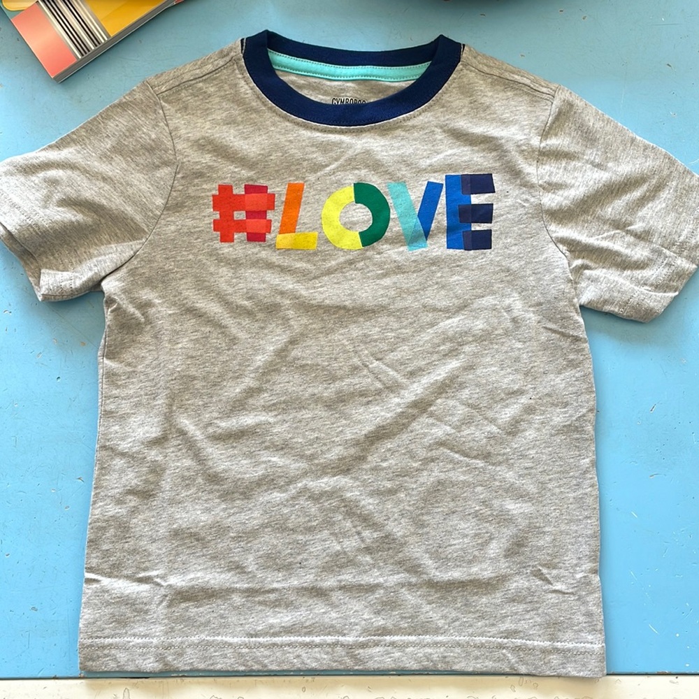 NWOT! L-O-V-E unisex toddler T-shirt #pride